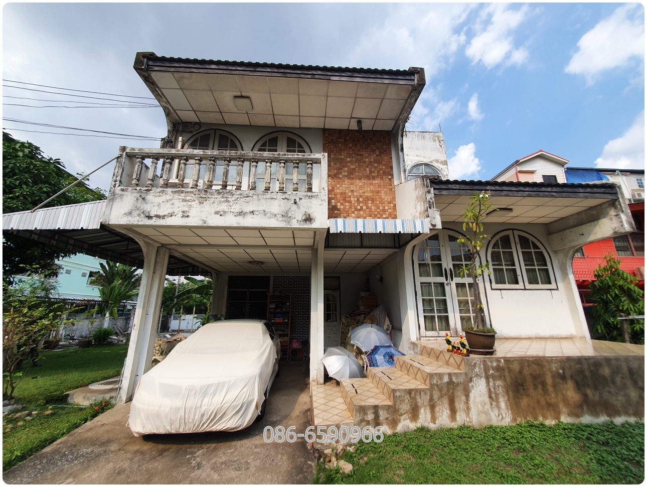 บ้านเดี่ยว 113ตร.ว. 3ห้องนอน 3ห้องน้ำ หลังมุม ซอยประชาสงเคราะห์ 47 ใกล้ MRT ห้วยขวาง เข้าออกได้หลายทาง