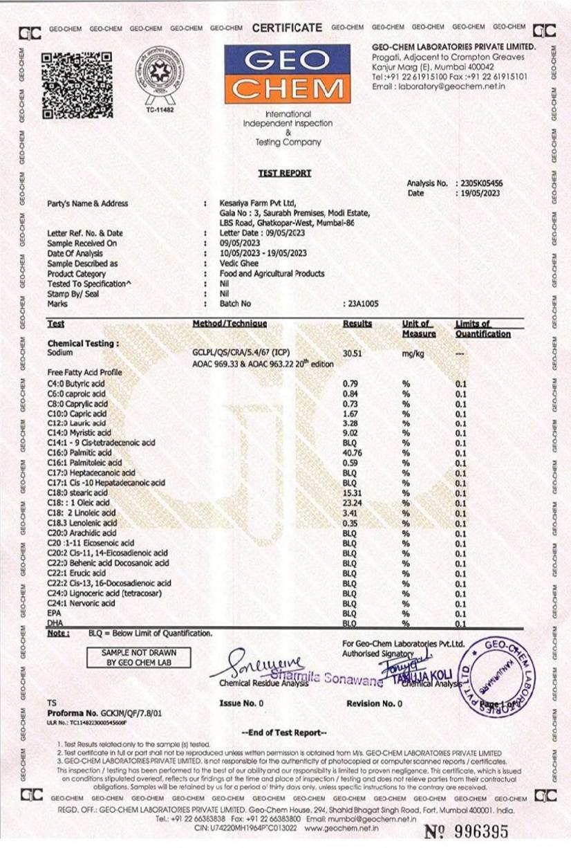 เนยใสA2 เนยใสตราฤาษี เนยใสพรีเมี่ยม สุดคุ้ม บรรจุ 1,000 ml
