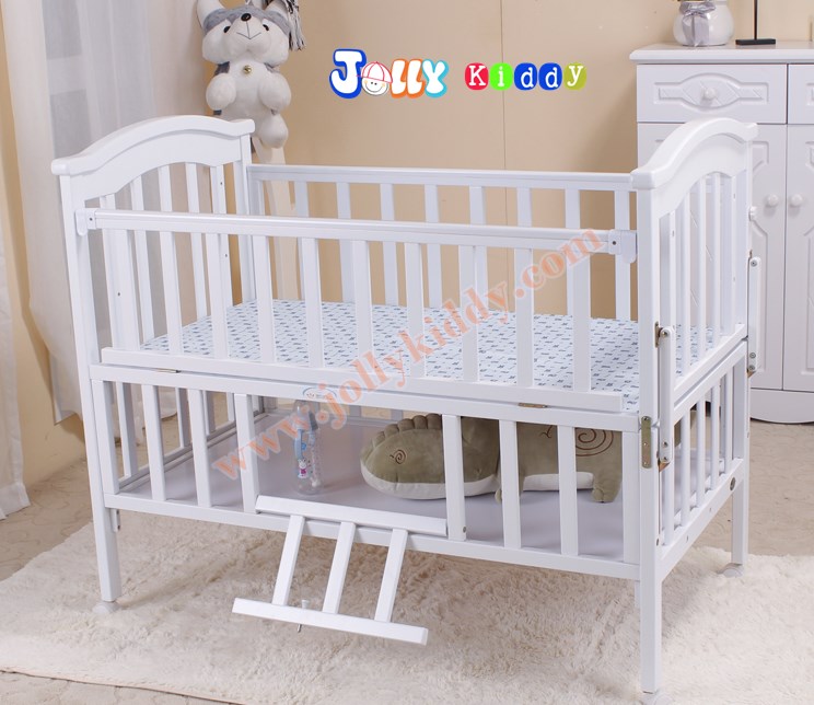 B10139(WD2) เตียงนอนไม้สีขาวครบเซ็ท