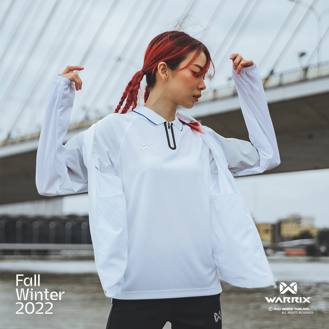 WARRIX Jacket เสื้อแจ็คเก็ตแขนยาว รุ่น Herit Woven (WA-223JKACL36) ของแท้ 100%