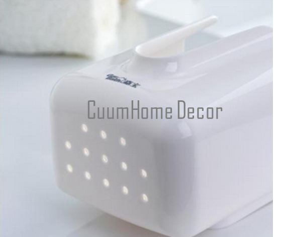 DIY-07 -2 in 1- ที่วางแปรงสีฟัน x2 และที่ใส่ของ