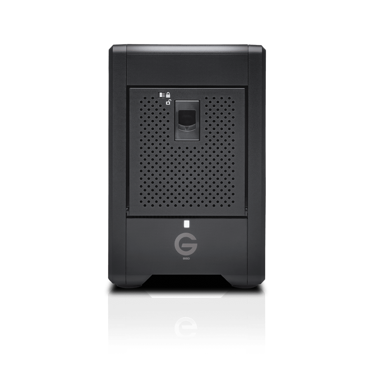 G-RAID SHUTTLE SSD 8TB ,16TB, 32TB (SDPS24H) Transportable, 8-bay External Solid State Drive; Thunderbolt 3 and USB-C; hardware RAID; up to 2800MB/s read SanDisk Professional
