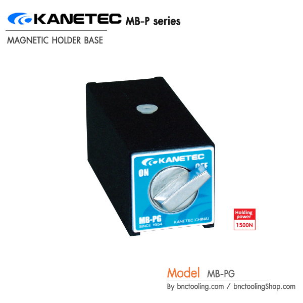 KANETEC,MAGNETIC HOLDER BASE Holding Holding 1500N,MB-PG