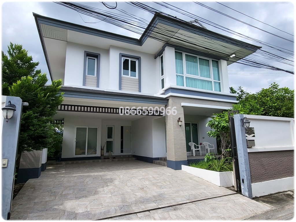 บ้านเดี่ยว 2 ชั้น ถ.เสนานิคม 1 เนื้อที่ 73 ตร.ว. บ้านใหม่สวย วัสดุเกรด A บิ้วอินทั้งหลัง ทำเลดี