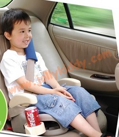เบาะที่นั่งเสริมติดรถยนต์ Booster seat ยี่ห้อ kid star (ของใหม่) สินค้านำเข้าคุณภาพ C10124