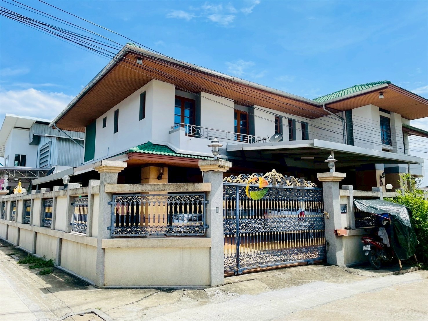 ขายบ้านเดี่ยว 2 ชั้น สุดหรู ปลูกสร้างเอง ถนนสวนผัก ซอยสีด้วงพัฒนา เขตตลิ่งชัน