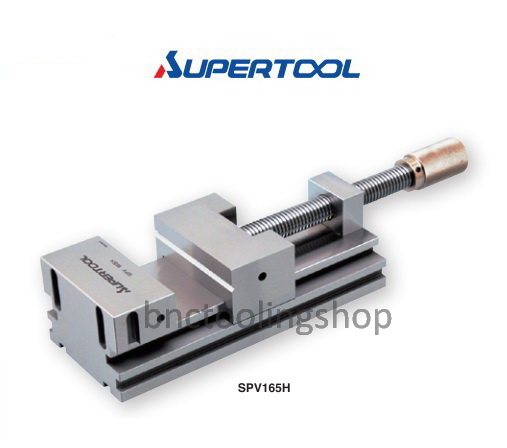 ปากกาจับชิ้นงานแบบความเที่ยงตรงสูง กำลังหนีบ 10กิโลนิวตัน ความยาว 300มิล,Precision Vice 10 kN Size 300mm,Supertool,SPV165H