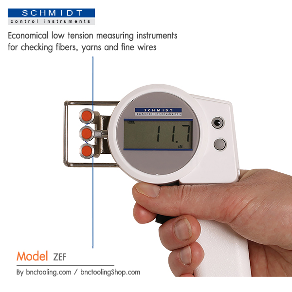 SCHMIDT,Economical low tension measuring instruments for checking fibers,ZEF