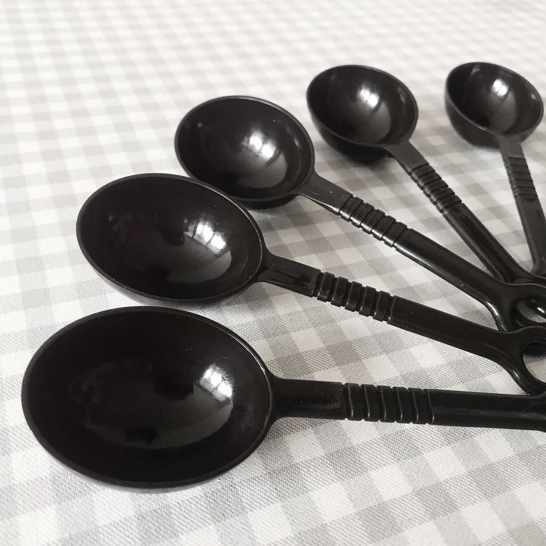 JRL ช้อนตักผงกาแฟ ยาว 14.3 ซม. จำนวน 5 ชิ้น (สีน้ำตาล)