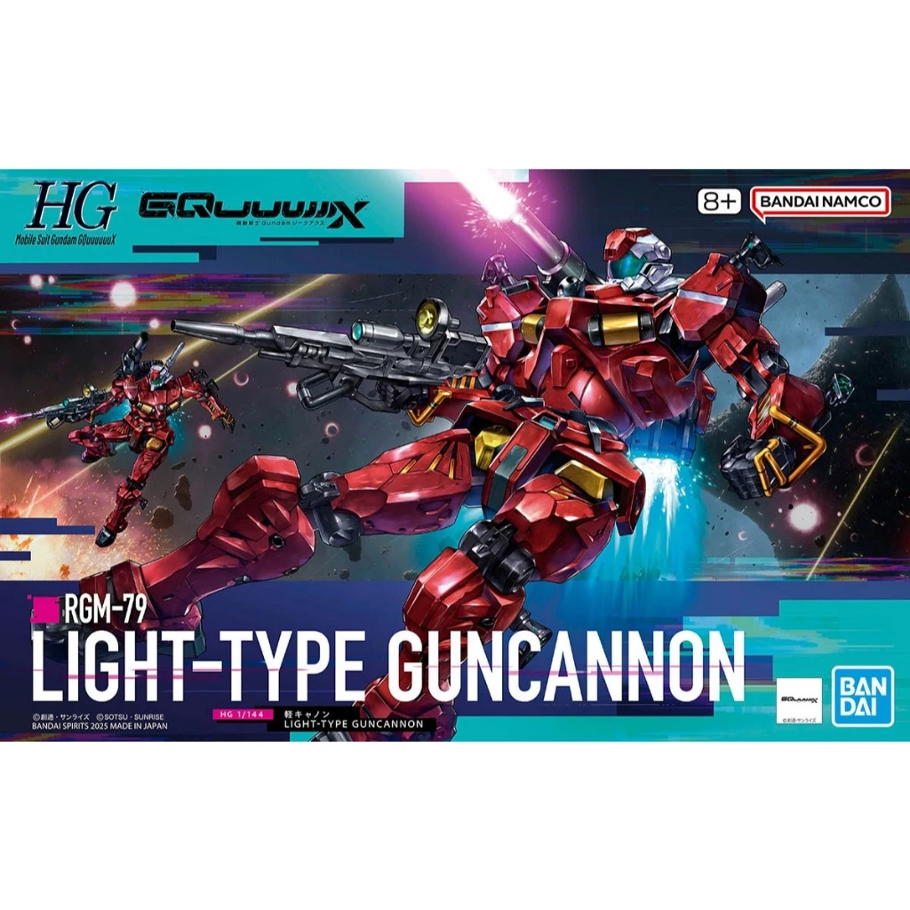 Bandai HG 1/144 Light Type Guncannon 4573102685933 C3