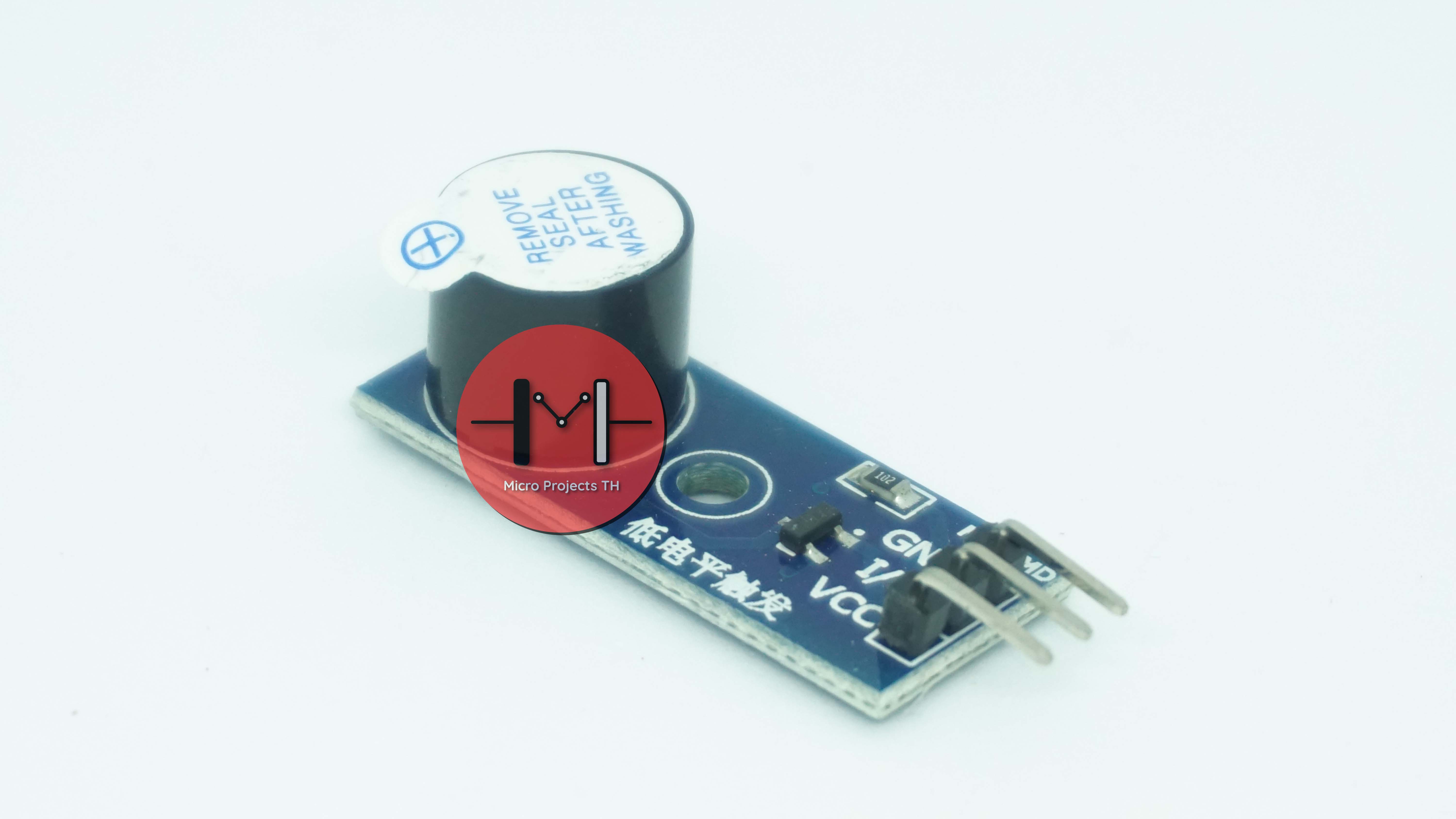 Active Buzzer Module 3.3 - 5V โมดูลสัญญาณเสียงเตือน