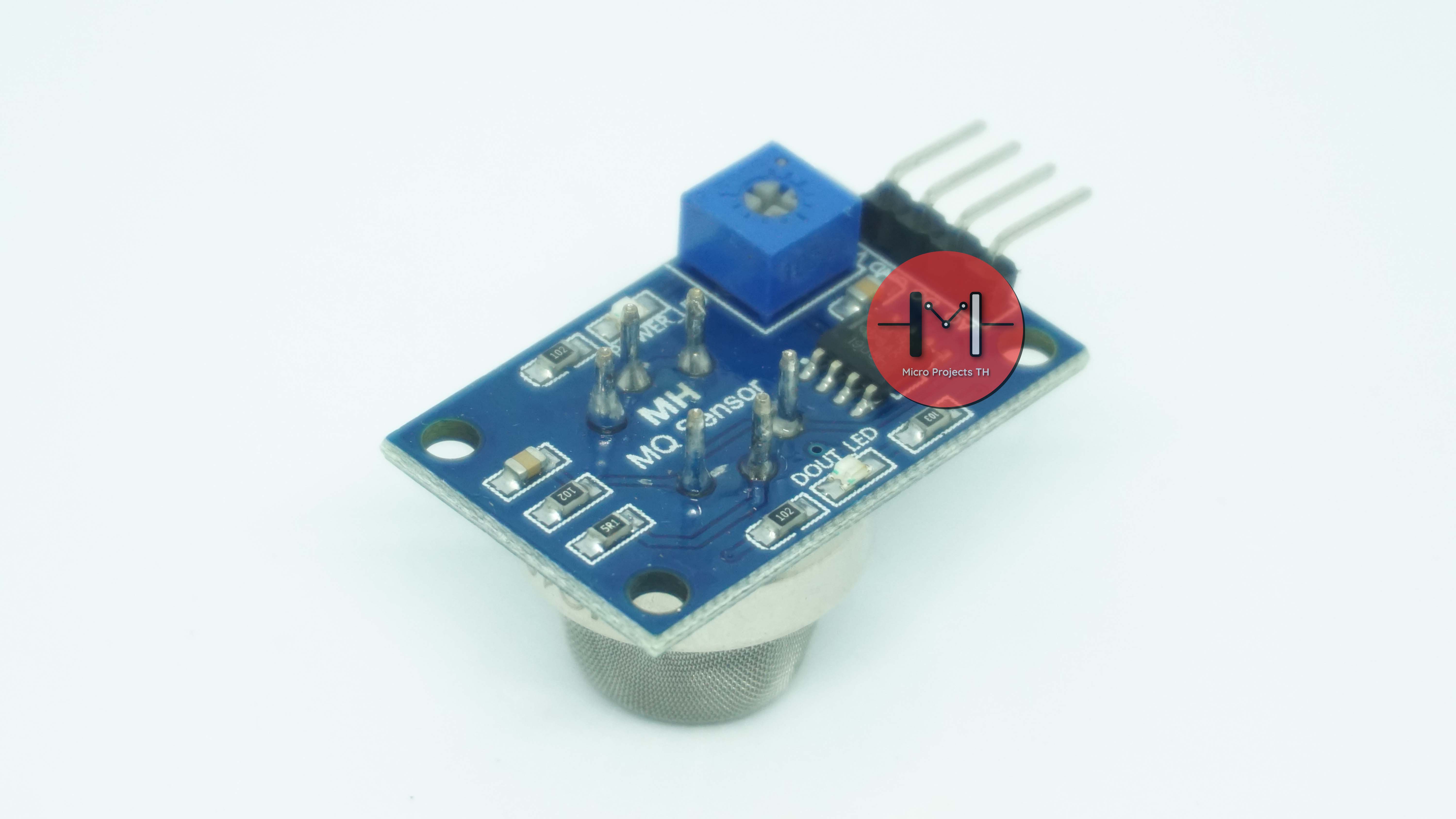 MQ-135 Air Quality Sensor Hazardous Harmful Gas Detection เซ็นเซอร์ตรวจับแก๊สที่เป็นอัตรายแก่มนุษย์