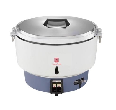 Lucky Flame หม้อหุงข้าวแก๊ส LR55A 10 ลิตร พร้อมสายและหัวปรับ