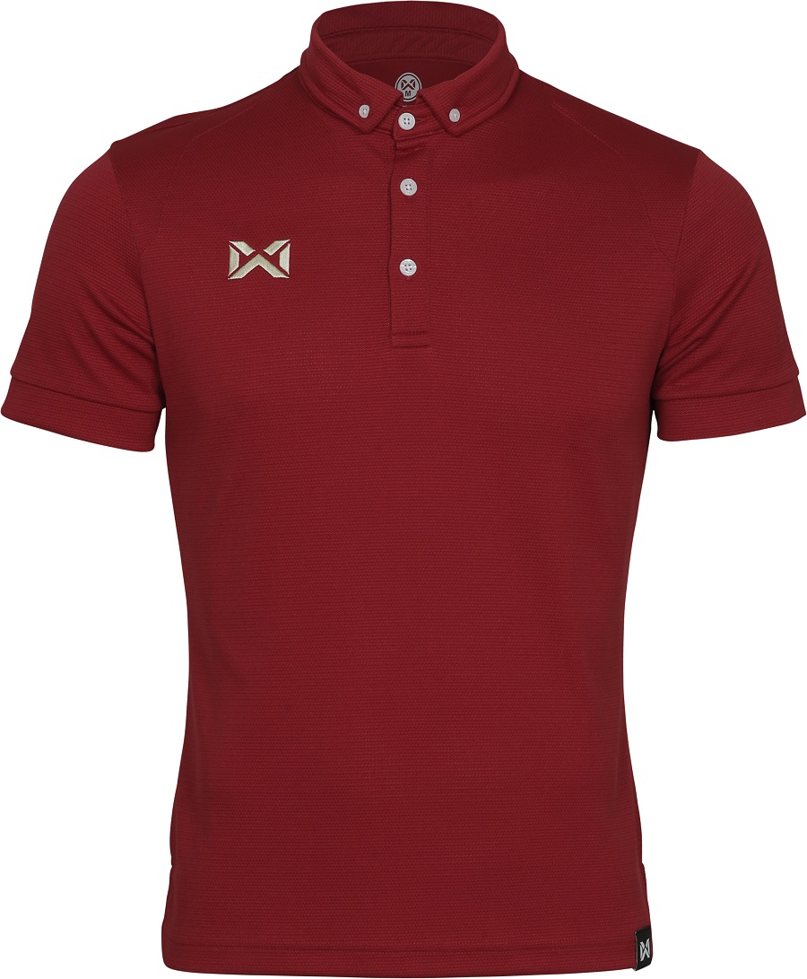 Warrix เสื้อโปโล สีล้วน รุ่น Classic Polo (WA-3315N, WA-PLAN15) สีชุดที่ 4