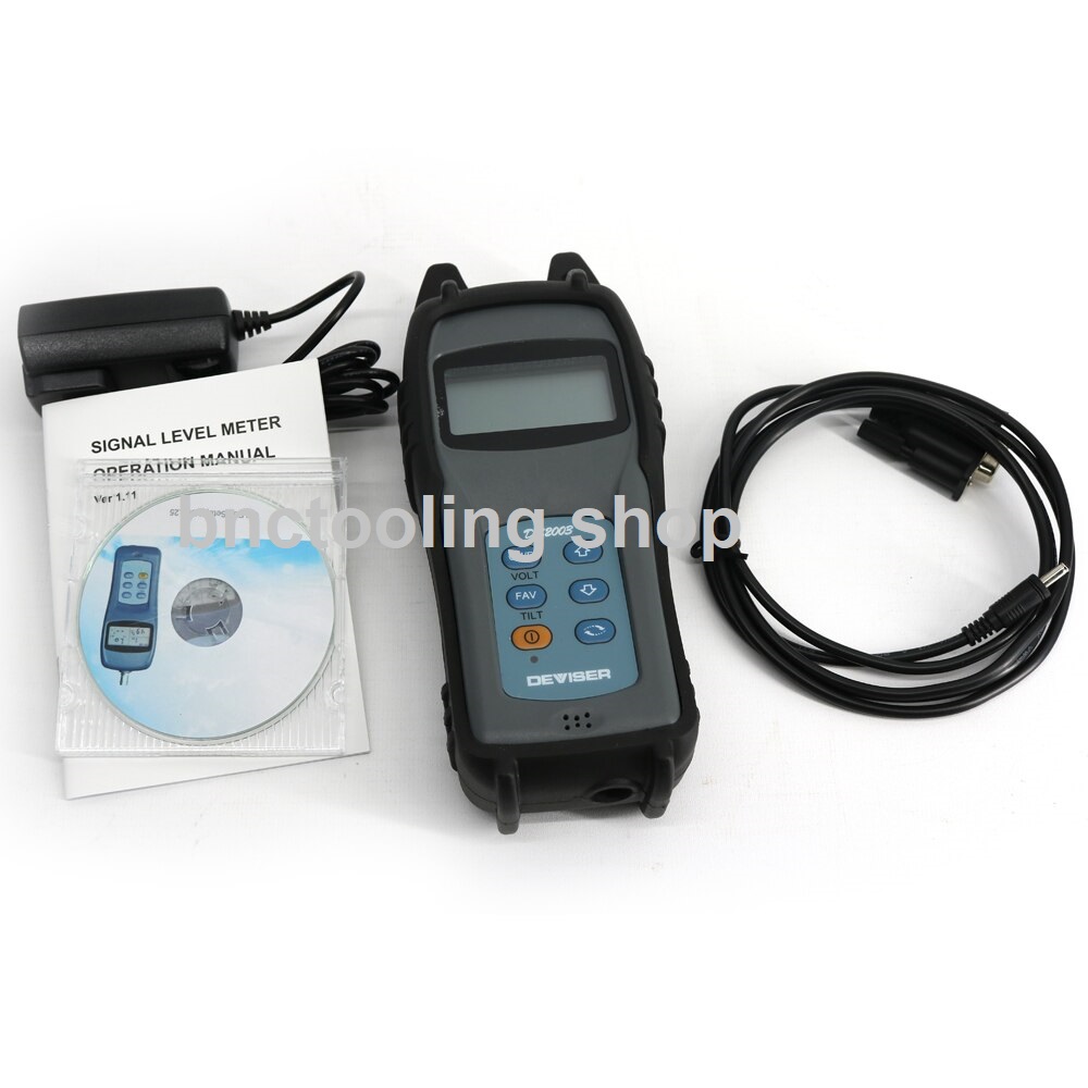 เครื่องวัดระดับสัญญาณความถี่ (46 MHz ~ 1 GHz) DS2003 Handheld Signal Level Meter High Technique Integrated Design.