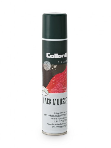 Lack Mousse 200ml. โฟมทำความสะอาดหนังแก้ว Vernis Patent