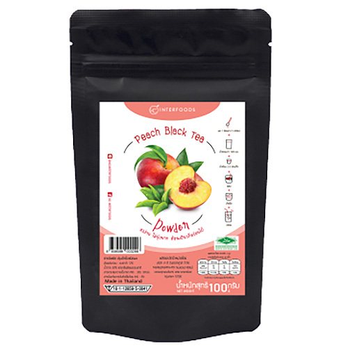 KC Interfoods ผงชาพีชเข้มข้น ขนาด 100 กรัม