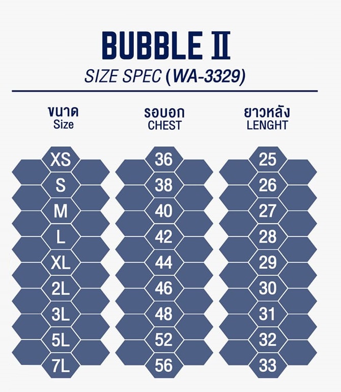 WARRIX เสื้อโปโลแขนสั้นคอจีน รุ่น Bubble ll WA-3329 สีฟ้า/ส้ม/เทา/ชมพู/น้ำเงิน/เขียว/ม่วง