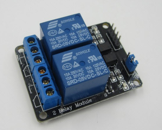 2-Channel Relay(5V) Module Shield for Arduino ARM PIC AVR DSP Electronic