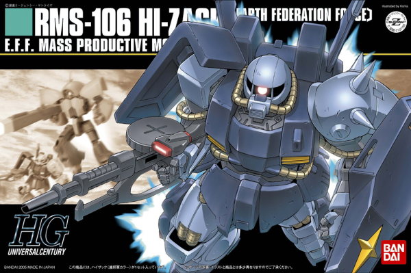Bandai 1/144 HGUC 055 HI ZACK (EARTH FEDERATION) 4573102606594 C4