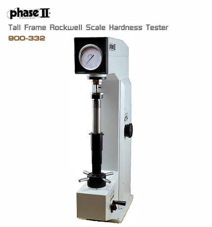 Phase II,Tall Frame Rockwell Scale Hardness Tester,900-332