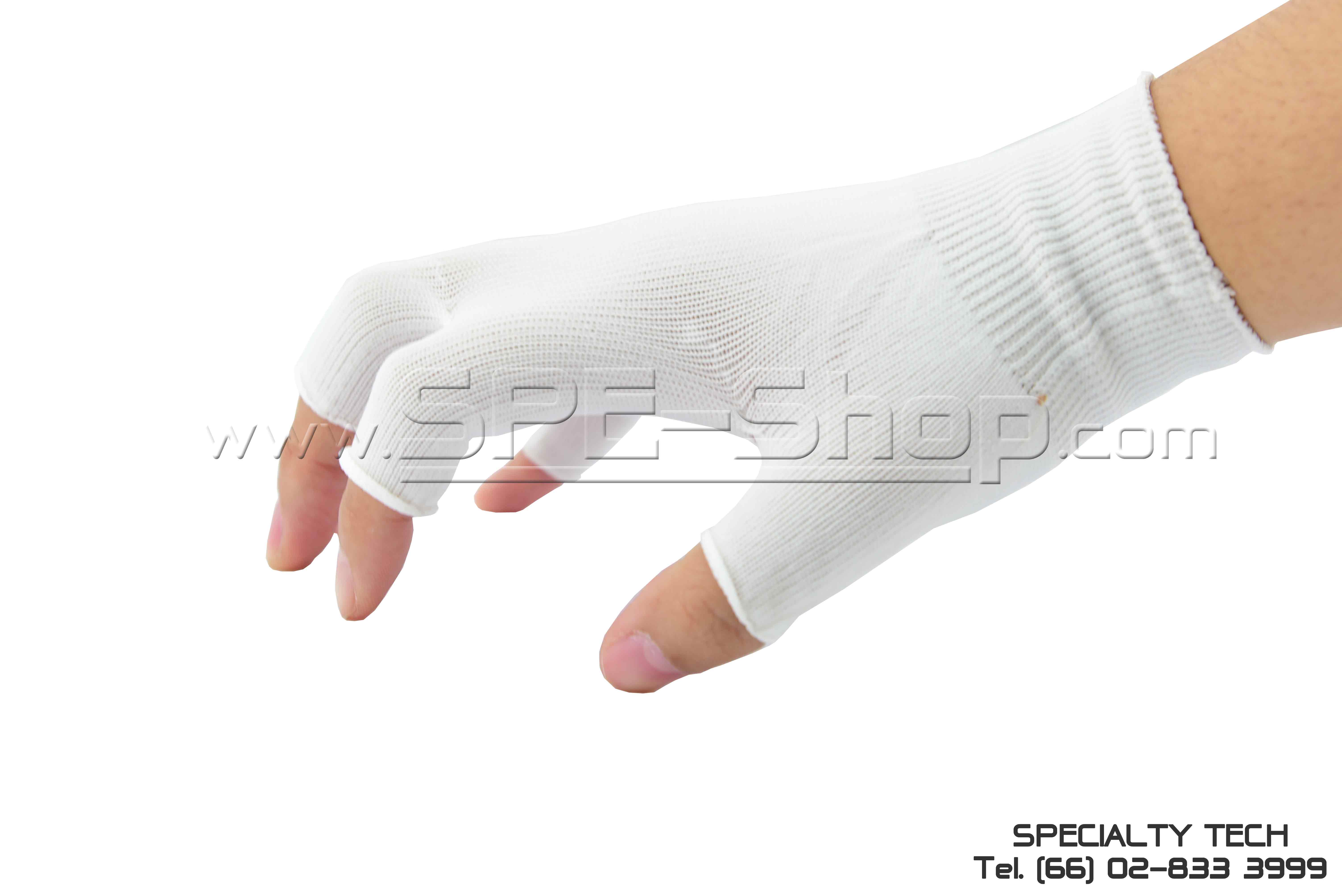 Nylon Half Finger Fit Glove