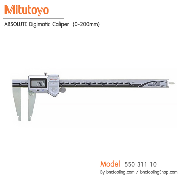Mitutoyo,ABSOLUTE Digimatic Caliper (0-200mm),550-311-10