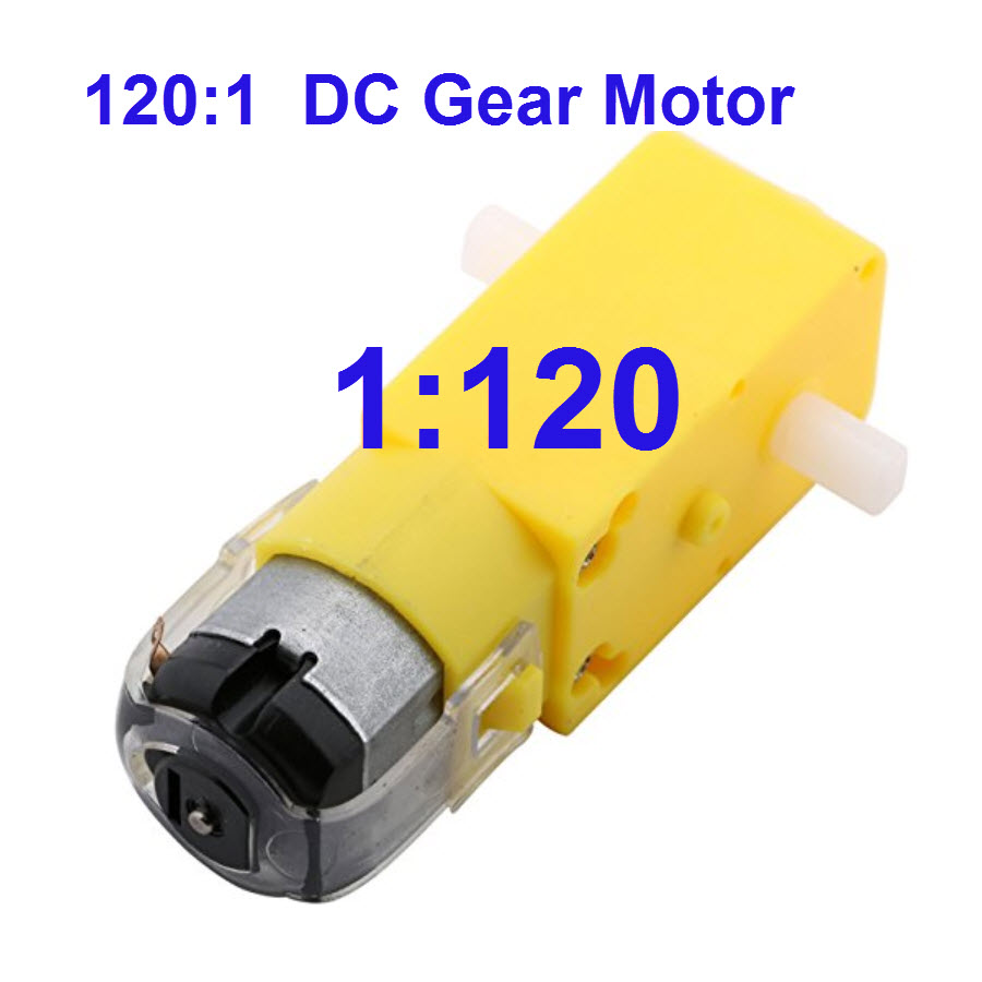 120:1 DC Gear Motor 3-6V