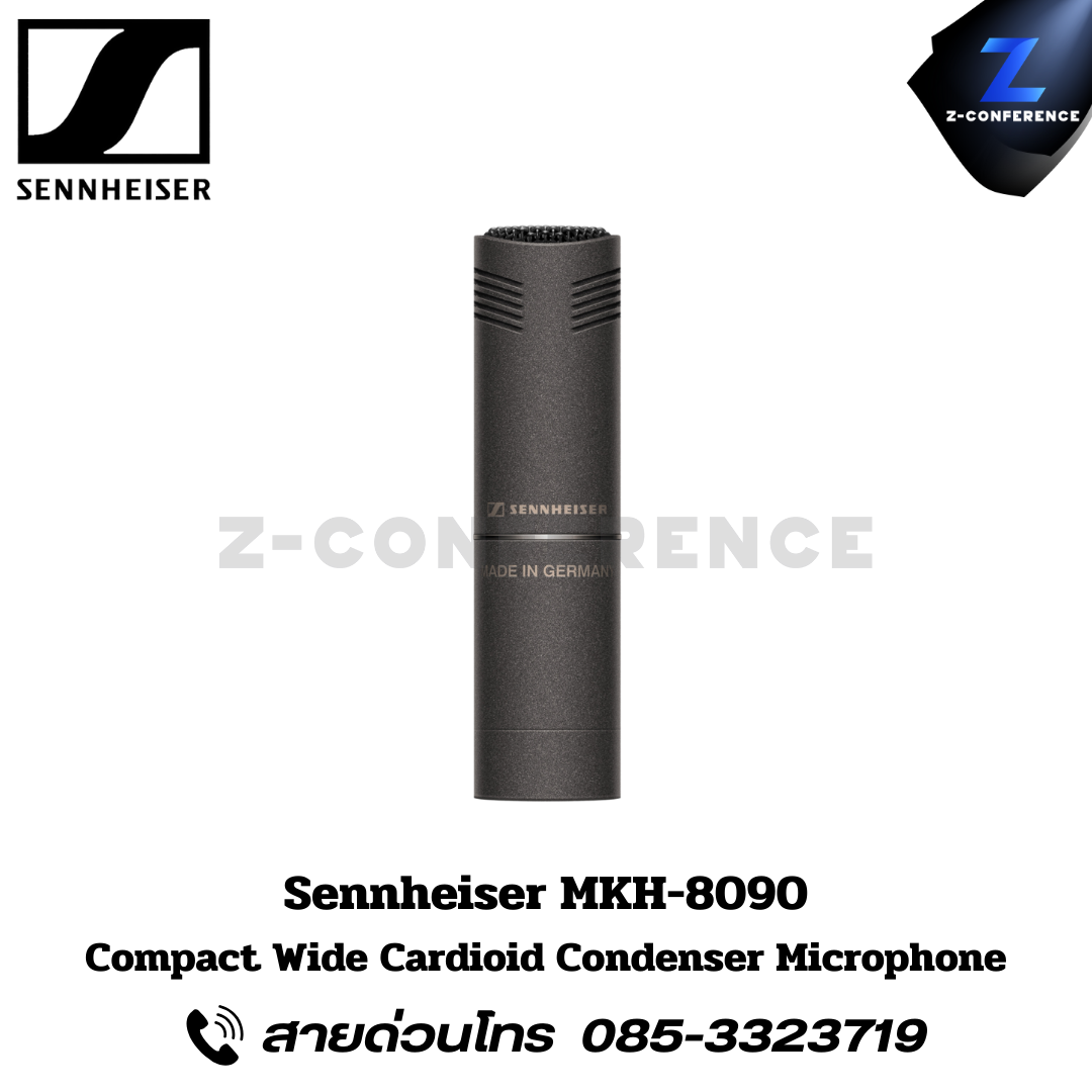 SENNHEISER MKH 8090, Compact Wide Cardioid Condenser Microphone, ออกใบกำกับภาษีได้ รับประกัน 1ปี. senhierser condenser, microphone, ไมค์, ไมค์โครโฟน,