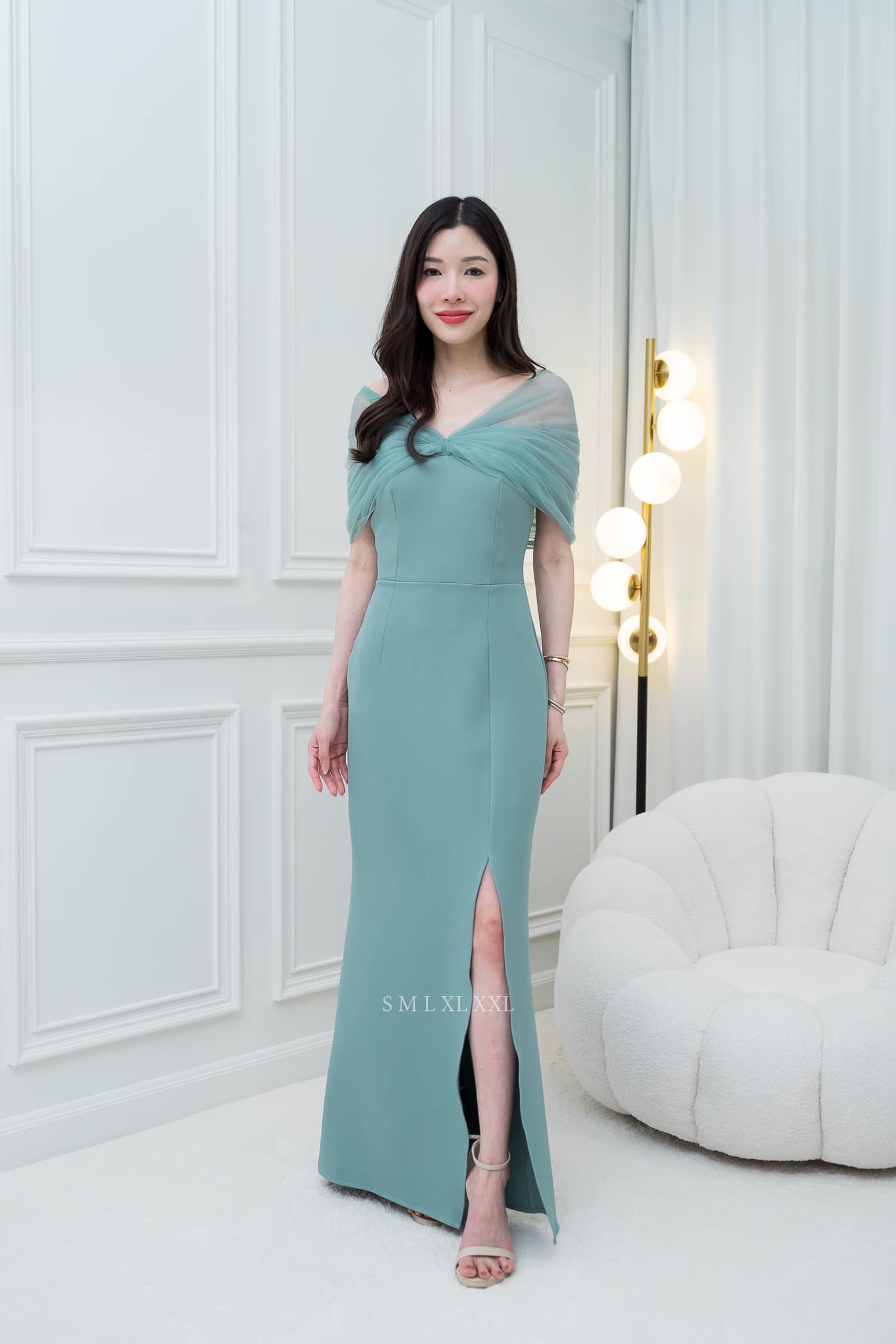 ชุดเพื่อนเจ้าสาว-ชุดไปงานแต่งงานธีมงานสีเขียวพาสเทล-งานแต่งงานธีมสีเขียวพาสเทล