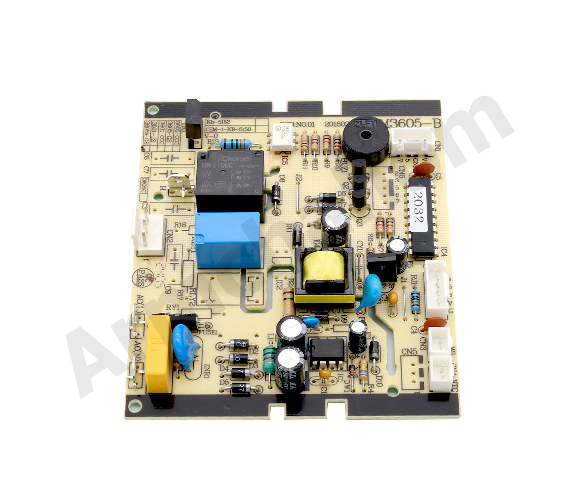 อะไหล่บอร์ดวงจรควบคุม เครื่องชงกาแฟ Gemilai CRM 3605E