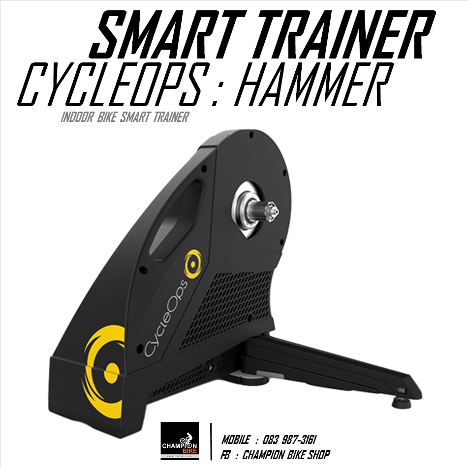เทรนเนอร์ไฟฟ้า CYCLEOPS : HAMMER DIRECT DRIVE SMART TRAINER
