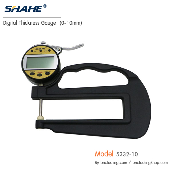 SHAHE,Digital Thickness Gauge (0-10mm),5332-10