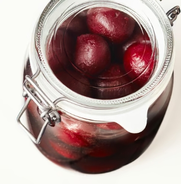 KORKEN คอร์เก้น โถมีฝาปิด, แก้วใส 1 ลิตร (IKEA)