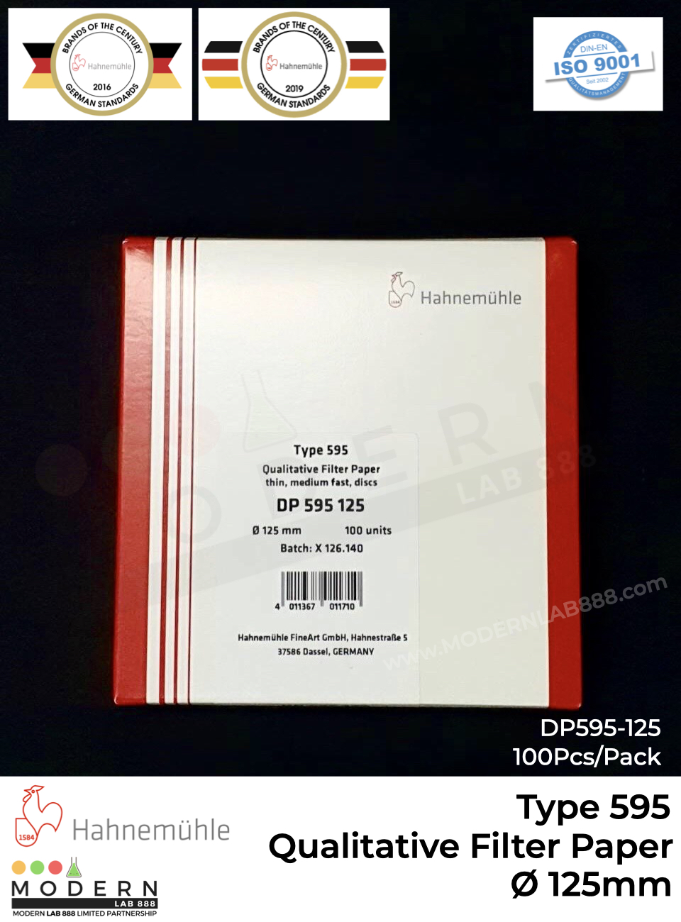 Qualitative Filter Paper, Type 595