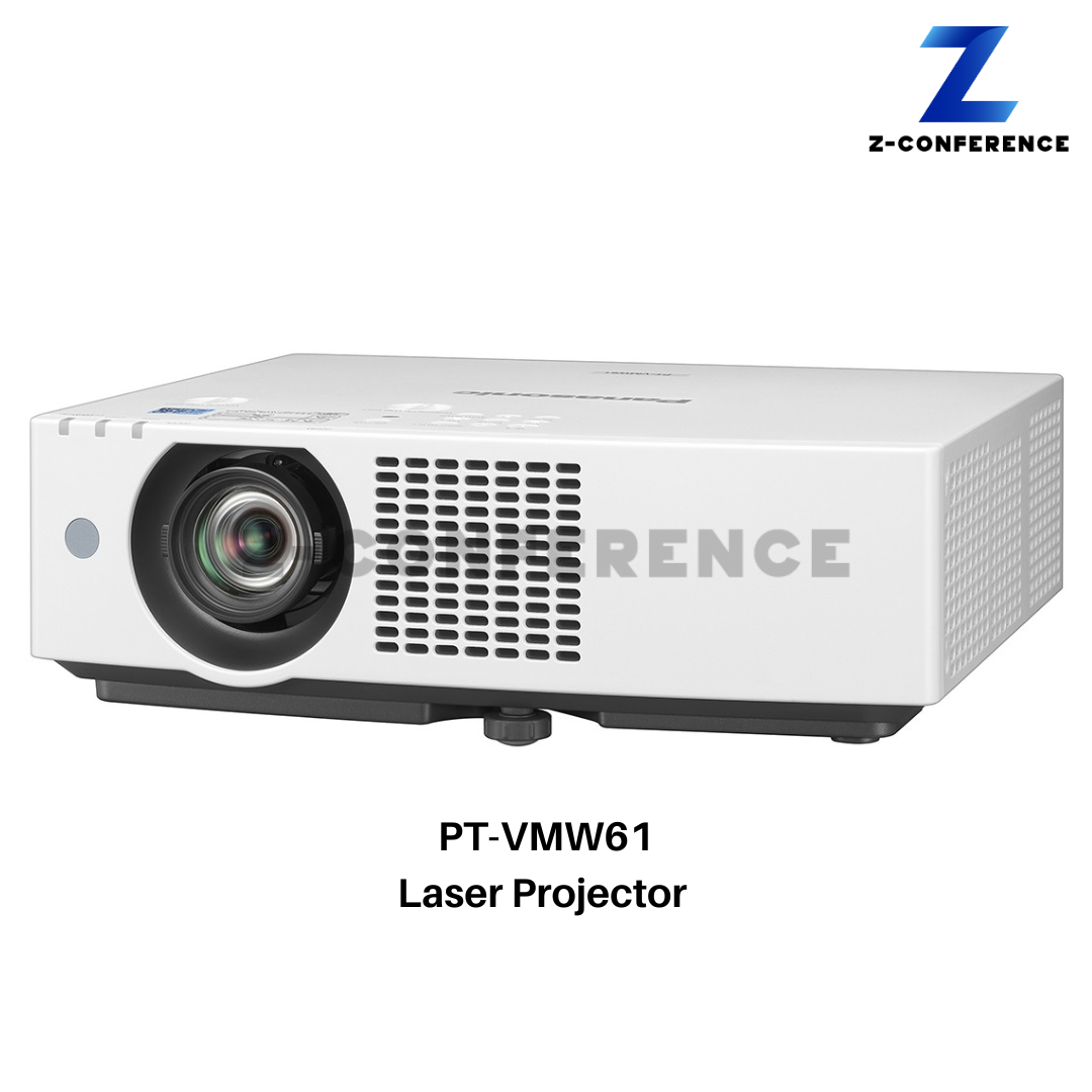Projector Panasonic PT-VMW61 (Laser/6,200 lm/ WXGA) projector , โปรเจคเตอร์ , เครื่องฉายโปรเจคเตอร์ , โปรเจคเตอร์ดูหนัง , เครื่องโปรเจคเตอร์
