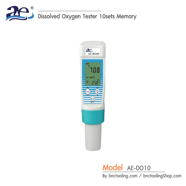 A&E Lab,Dissolved Oxygen Tester 10sets Memory,AE-DO10
