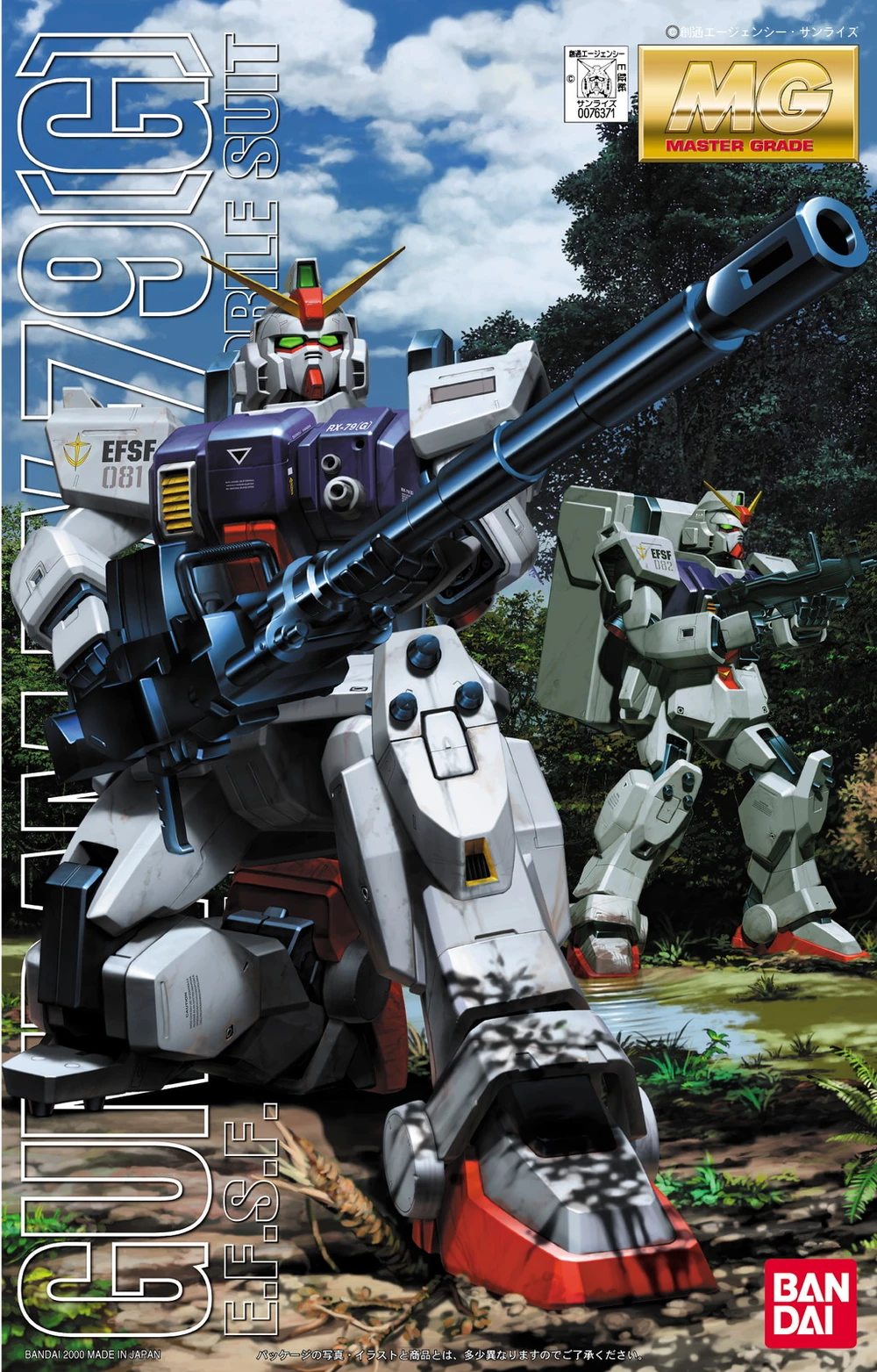 Bandai MG 1/100 GUNDAM RX-79G 4573102638236 B2