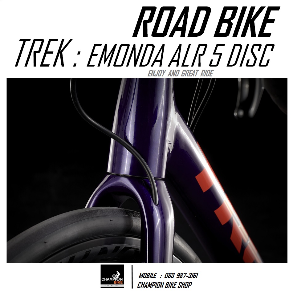 จักรยานเสือหมอบ TREK EMONDA ALR 5 DISC ROAD BIKE - 2022 สีม่วง-ส้ม