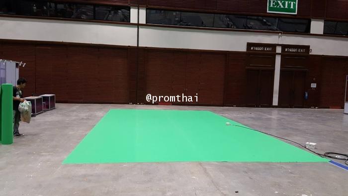 พรมอัดเรียบ ราคาถูก 013 สีเขียวสด หน้ากว้าง 1.5 เมตร