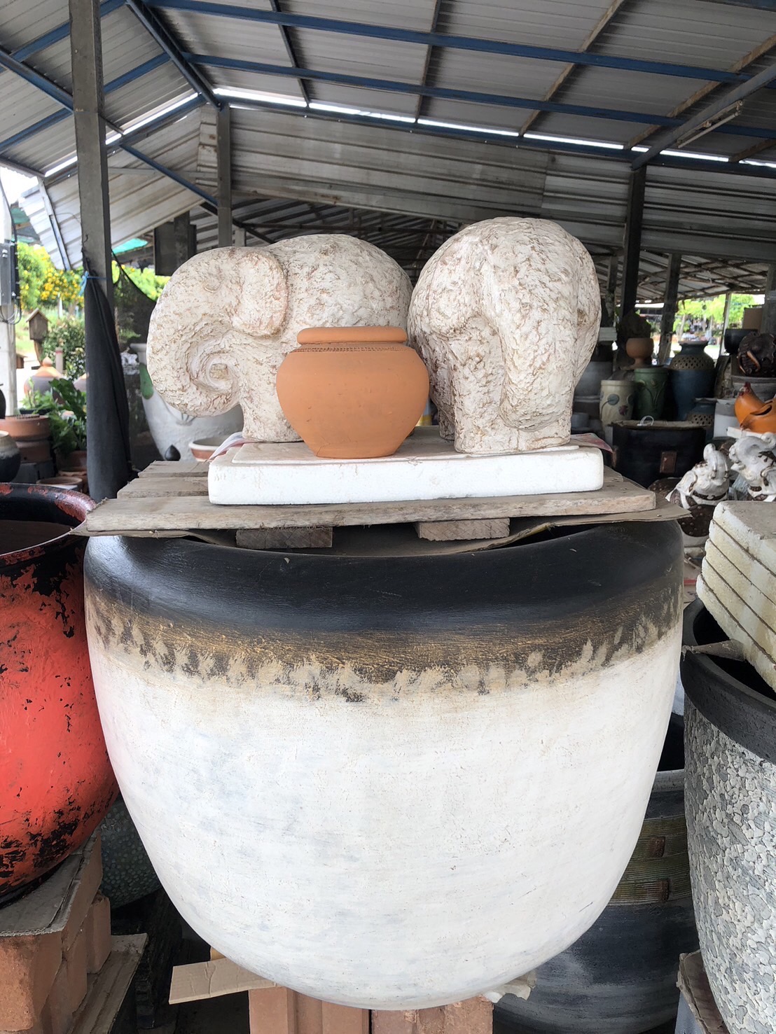 กระถางไม้น้ำ อ่างบัว