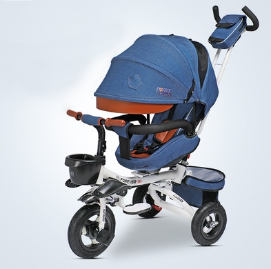 รถสามล้อเด็ก มัลติฟังชั่น2in1 ปรับใช้เป็นรถเข็นได้ รูปทรงสวยงามทันสมัย TP 21517