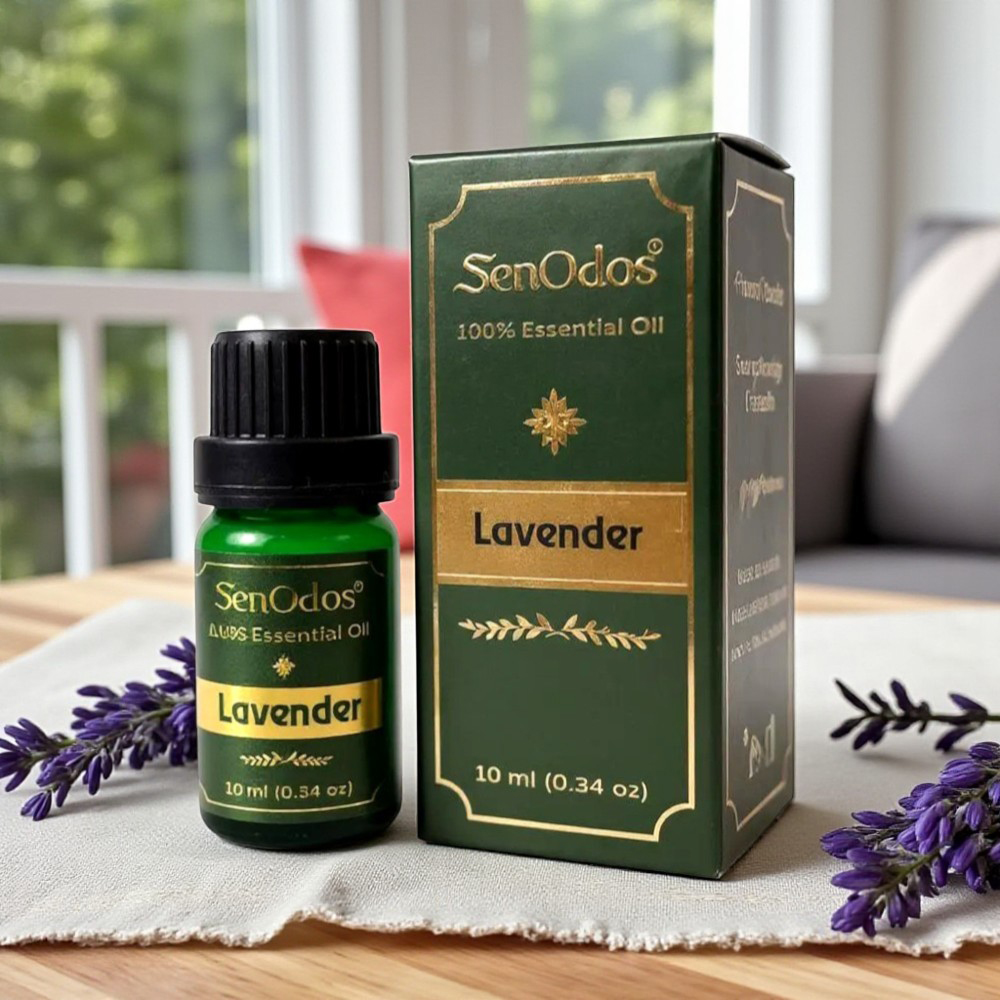 SenOdos น้ำมันหอมระเหยแท้ กลิ่นลาเวนเดอร์ (10 ml) Lavender Pure Essential Oils
