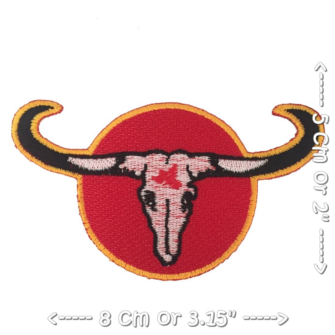 โลโก้ คาราบาว ตัวรีดแบบปัก อาร์มปัก ตัวรีดติดเสื้อ ตัวรีด ติดกระเป๋า ติดหมวก ติดแจ๊คเก็ต Hipster Iron on Embroidered Patch