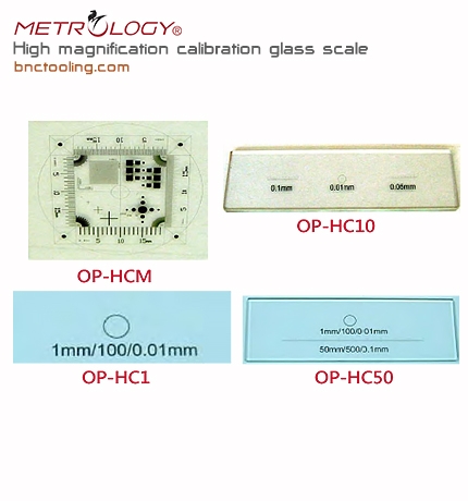 METROLOGY,High magnification calibration glass scale,OP-HC1