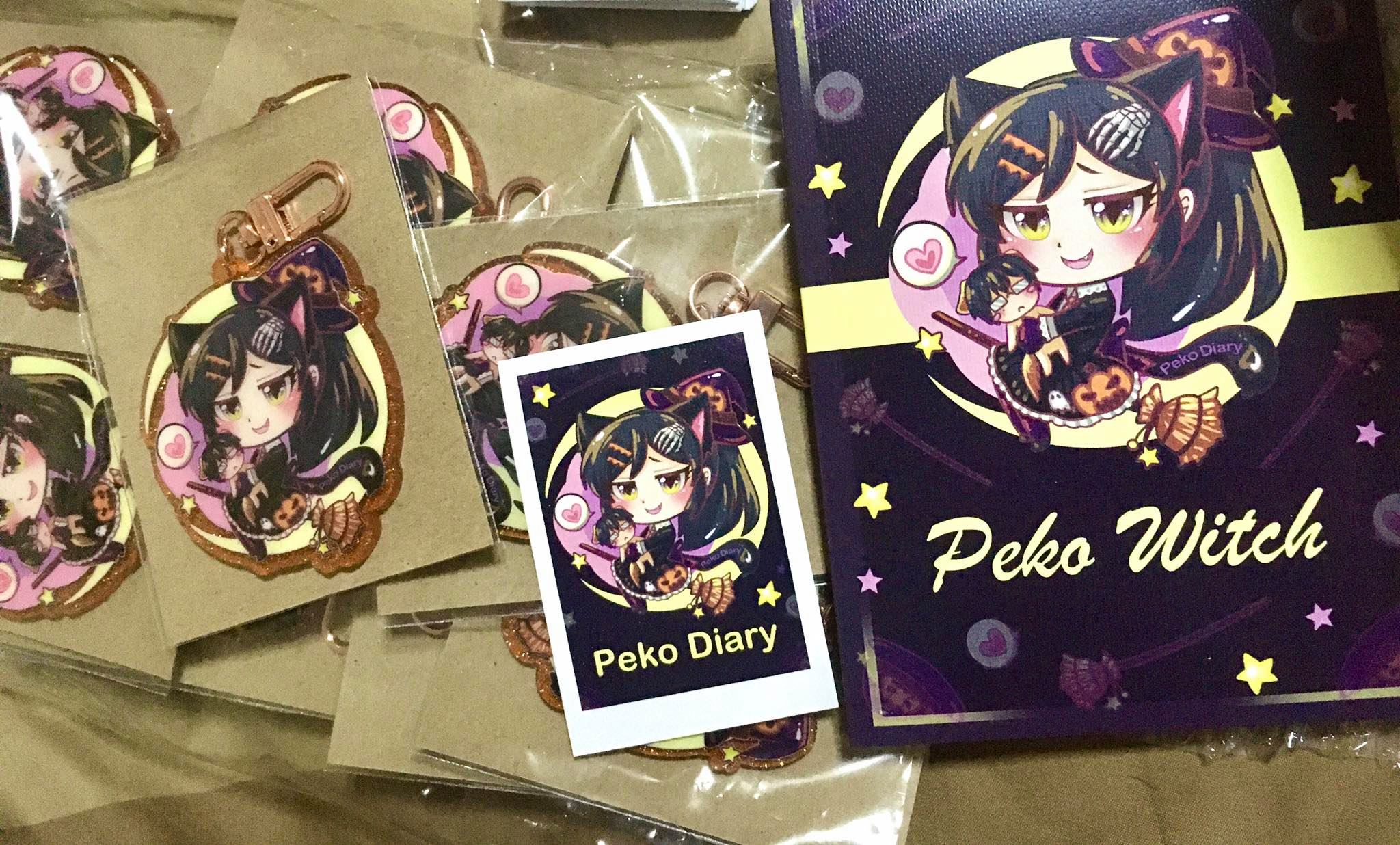 สมุดโน้ต Peko Witch