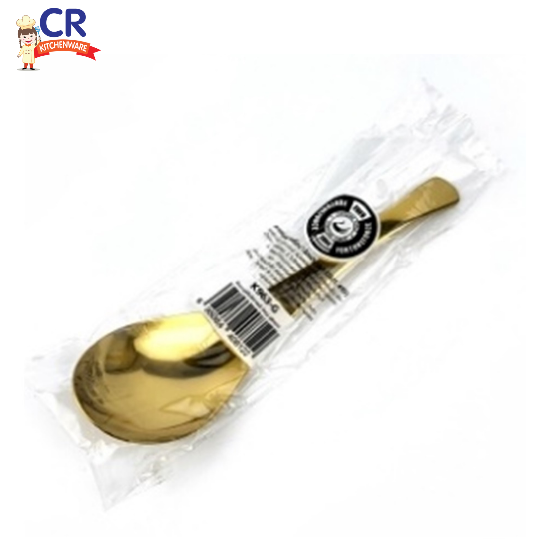 ช้อนทอง ช้อนสแตนเลสเคลือบสีทอง (ราคาต่อชิ้น)