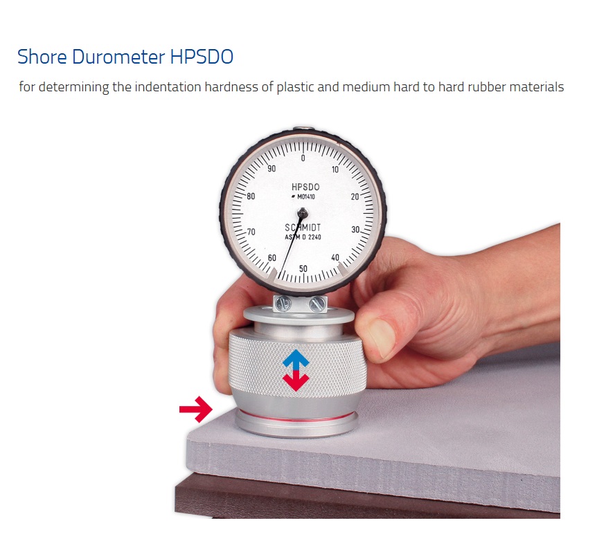 Hans-Schmidt,เครื่องวัดความแข็งยาง, HPS Series, Shore Durometer HPSDO,According ASTM D 2240