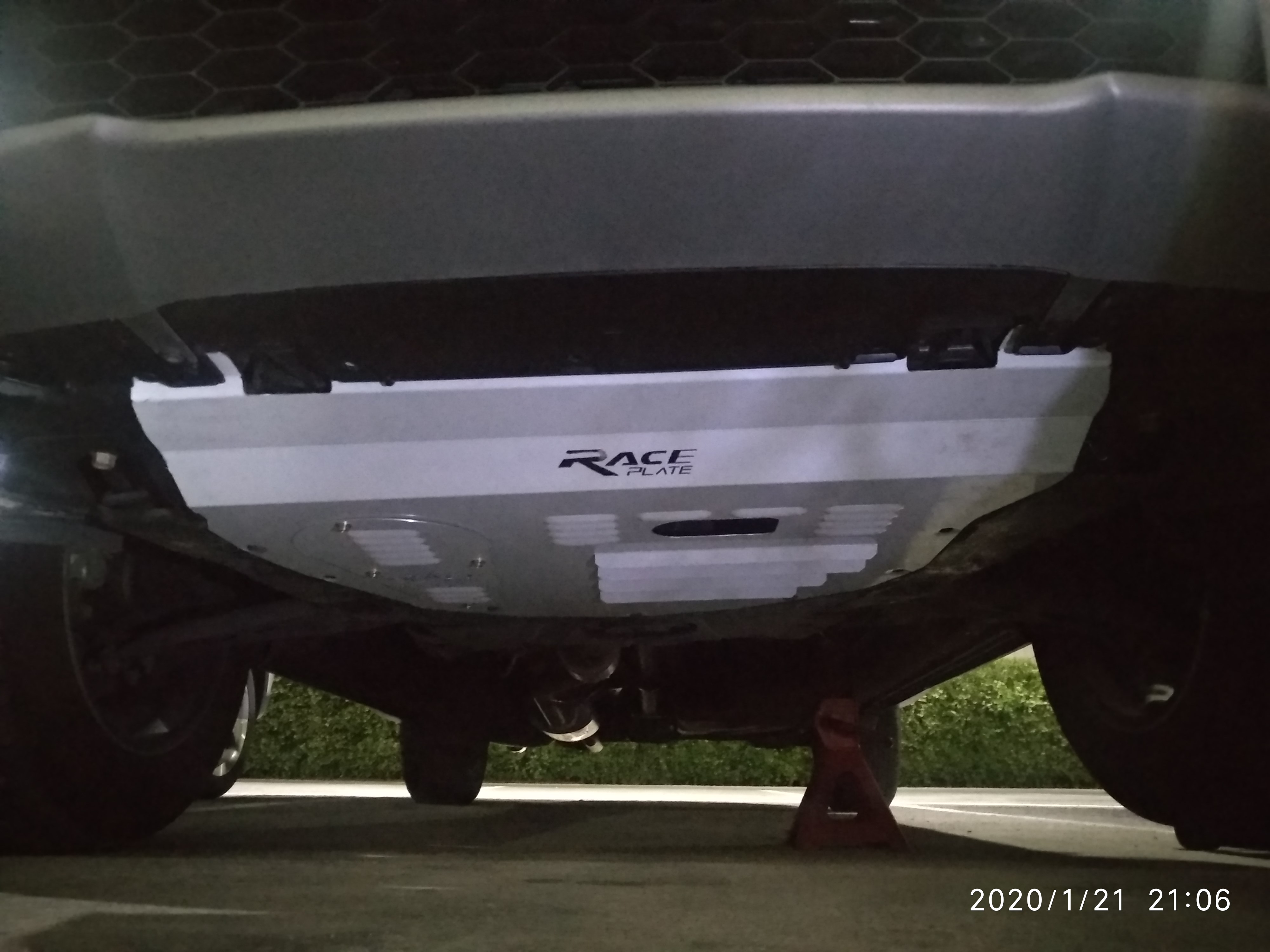 แผ่นปิดใต้ห้องเครื่องอลูมิเนียม Honda CRV 2018-2020 Raceplate_Undertray