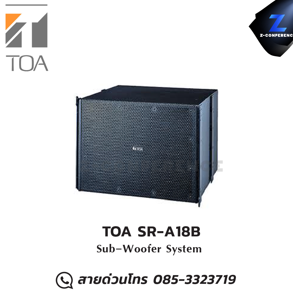 TOA SR-A18B Sub-Woofer ลำโพง , ตู้ลำโพง , speaker